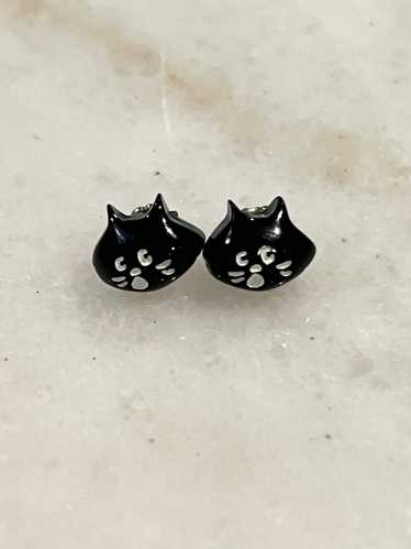 Issey Miyake × Ne-Net Ne-net Cat Earrings