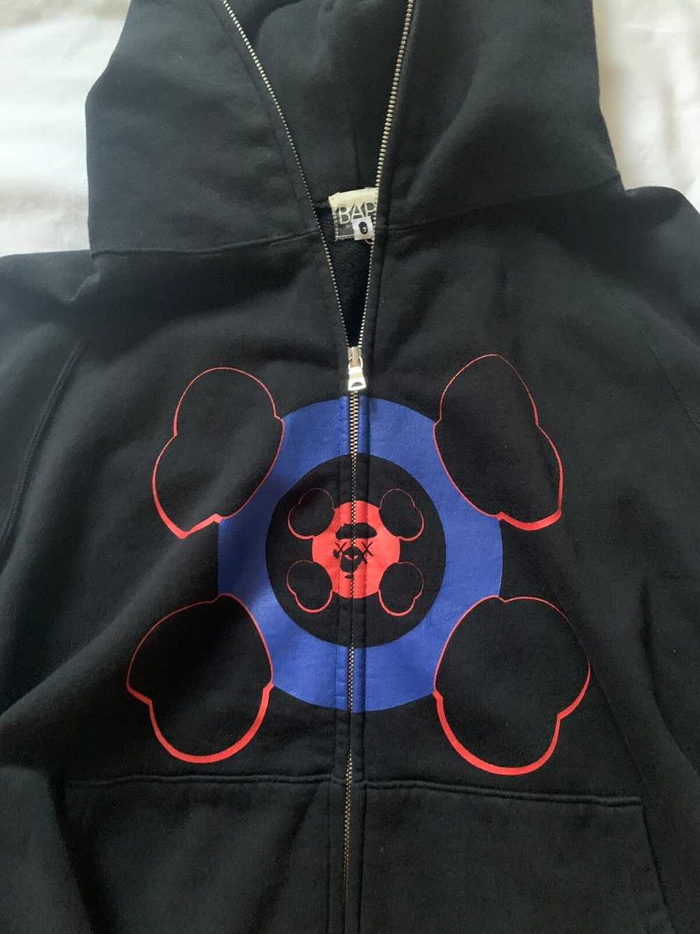 Bape × Kaws Bape x Kaws Full Zip Hoodie - image 2