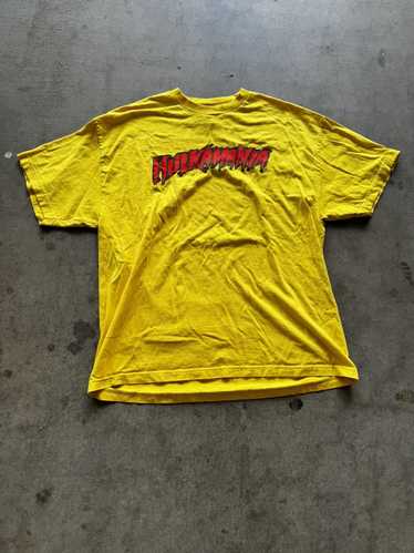 Streetwear × Wwe WWE Hulkmania Yellow Tee Size XXL - image 1