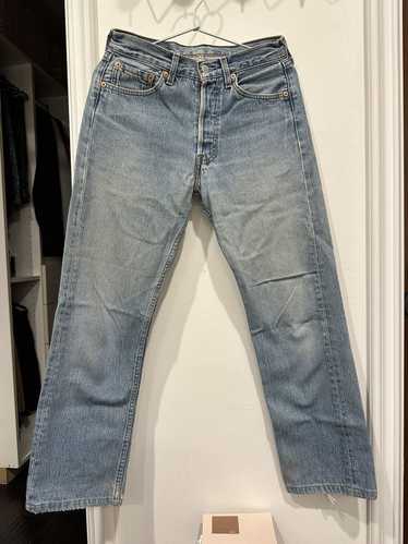 Levi's × Vintage Levi’s 501 with repairs