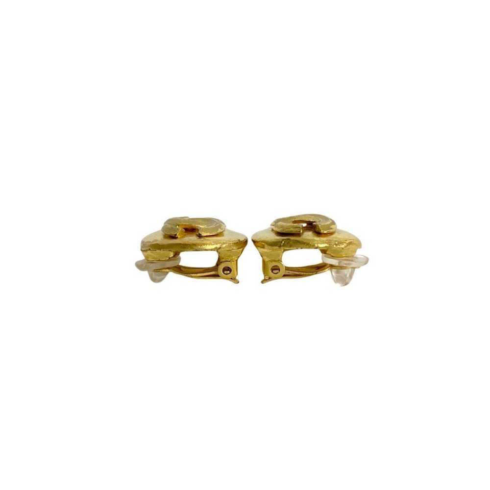Chanel CHANEL 96F Coco Mark Motif Earrings Ear Cu… - image 4