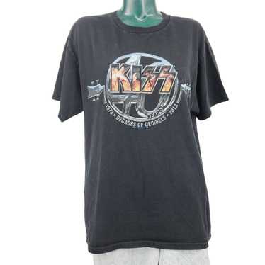 Alstyle Alstyle Kiss Band Rock Graphic Tee Short … - image 1