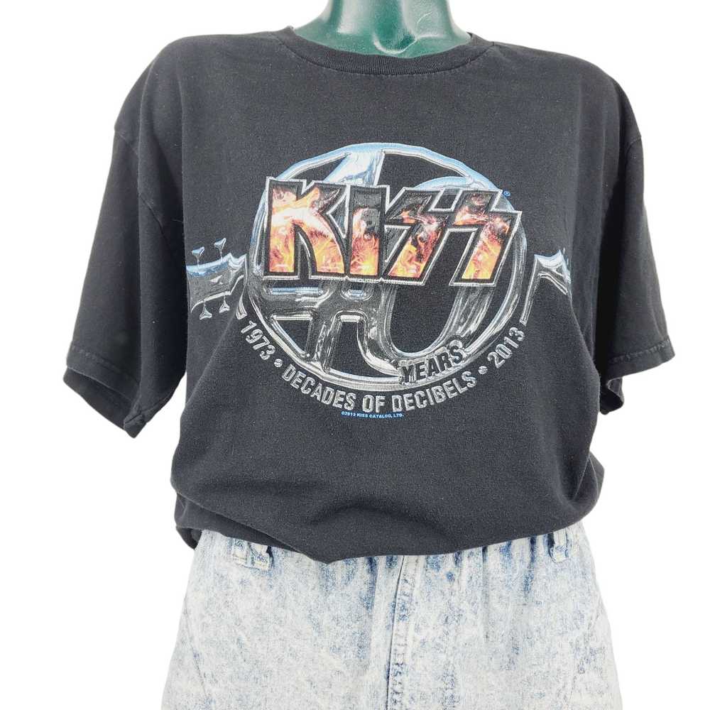 Alstyle Alstyle Kiss Band Rock Graphic Tee Short … - image 7