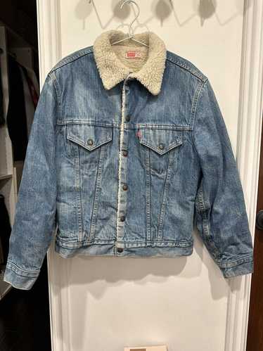 Levi's × Vintage Vintage Levi’s Shearling Denim Ja