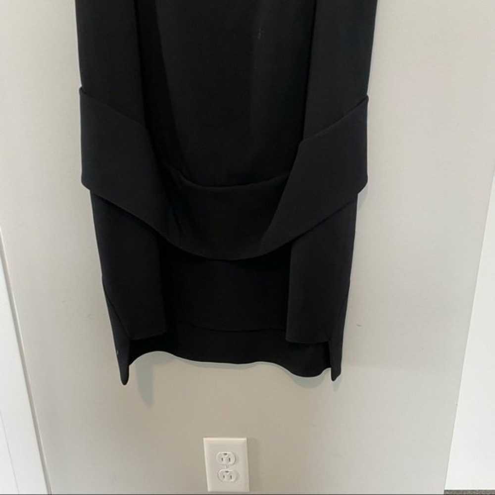 Givenchy Paris Black Ruffle Peplum Sleeveless She… - image 3