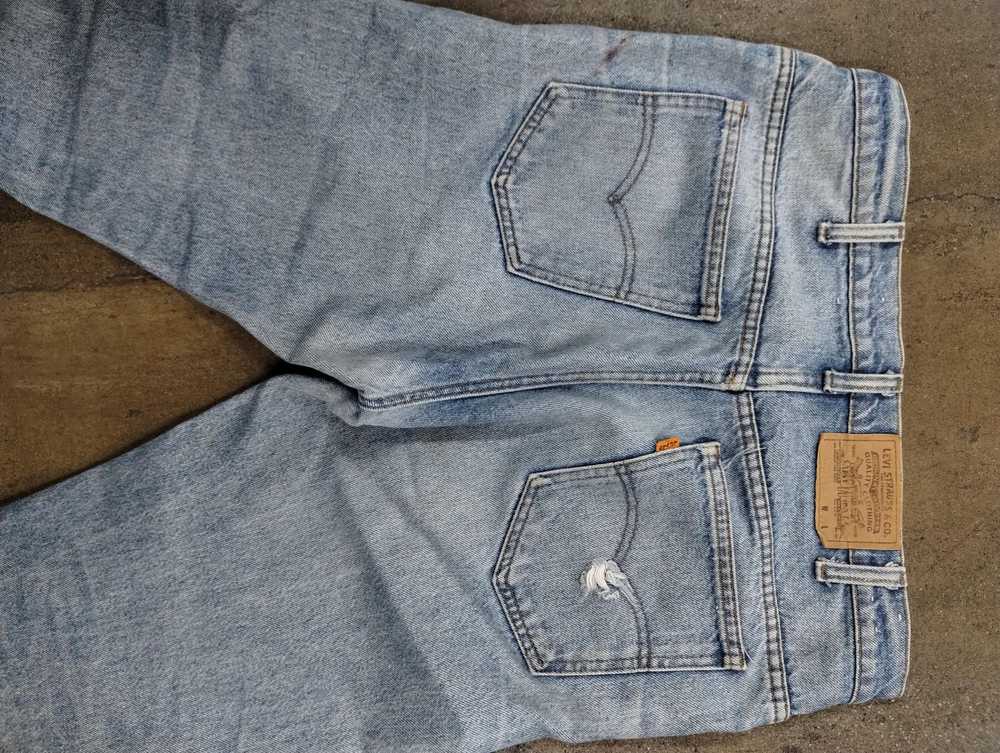 Jean × Vintage Vintage Levis Orange Tab Distresse… - image 8