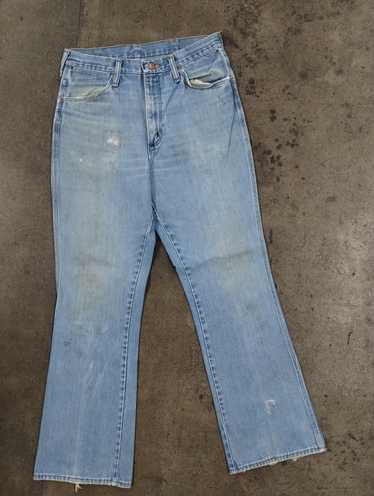 Jean × Vintage Vintage Wrangler Distressed Denim … - image 1