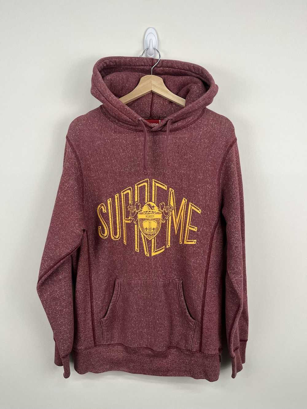 Streetwear × Supreme Supreme FW13 Red Heathered M… - image 1