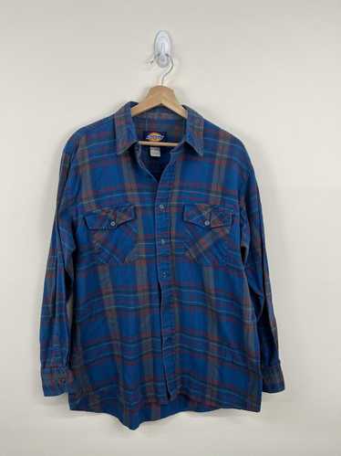 Dickies × Vintage Vintage Flannel Dickies Button U