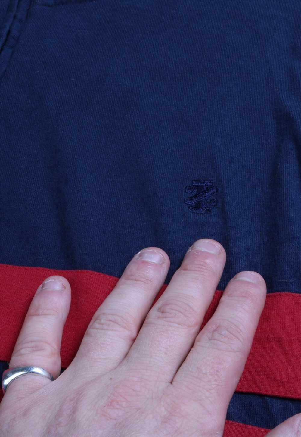 Vintage 90's Izod Sweatshirt Quarter Zip Striped … - image 3
