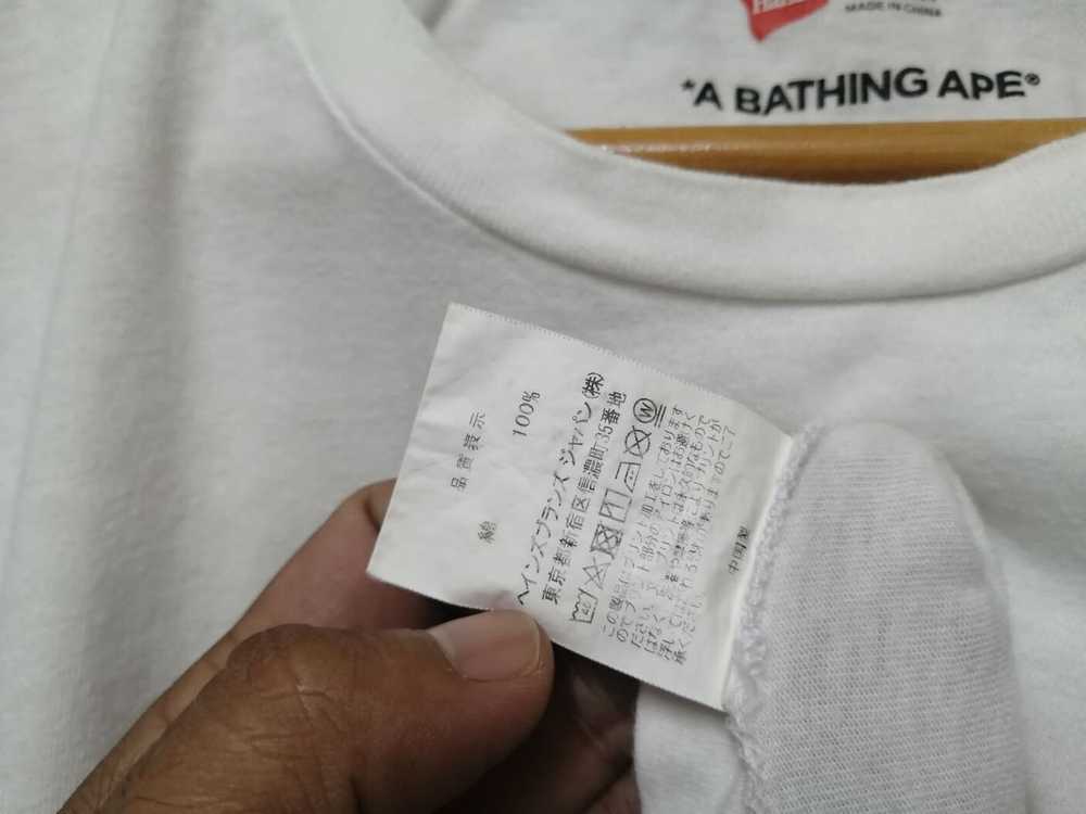 Bape × Hanes bape hanes very rare - image 5