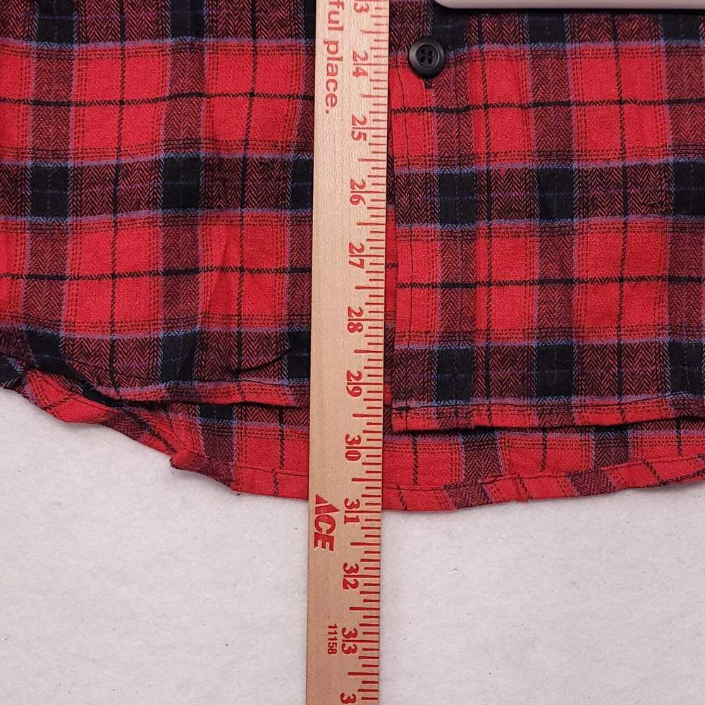 American Stitch American Stitch Tartan Flannel Bu… - image 8