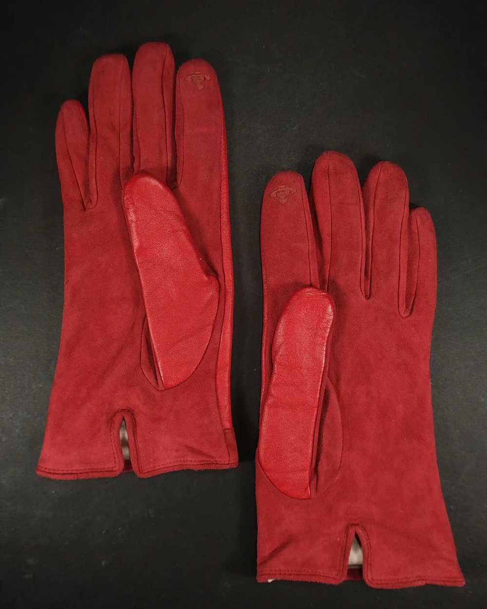 Vivienne Westwood Leather Racing Gloves - image 2