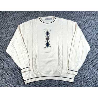 Vintage VTG Textured Cotton Golf Embroidered Sweat