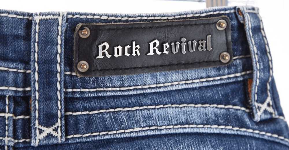 Rock Revival Rock Revival Scarlett Blue Denim Rhi… - image 11