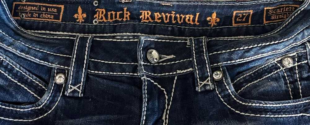 Rock Revival Rock Revival Scarlett Blue Denim Rhi… - image 12