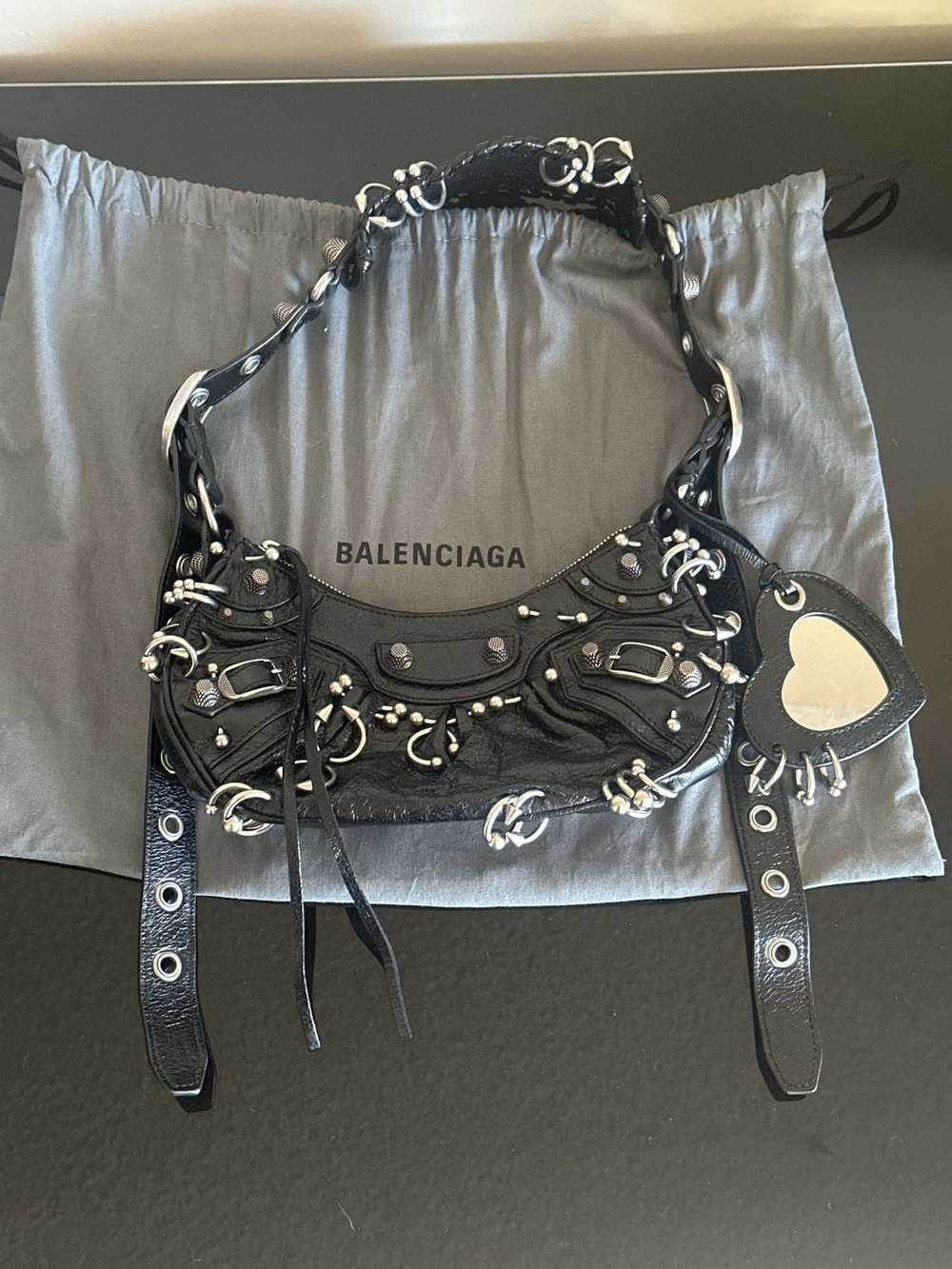 Balenciaga Womens LE Cagole XS shoulder bag with … - image 1