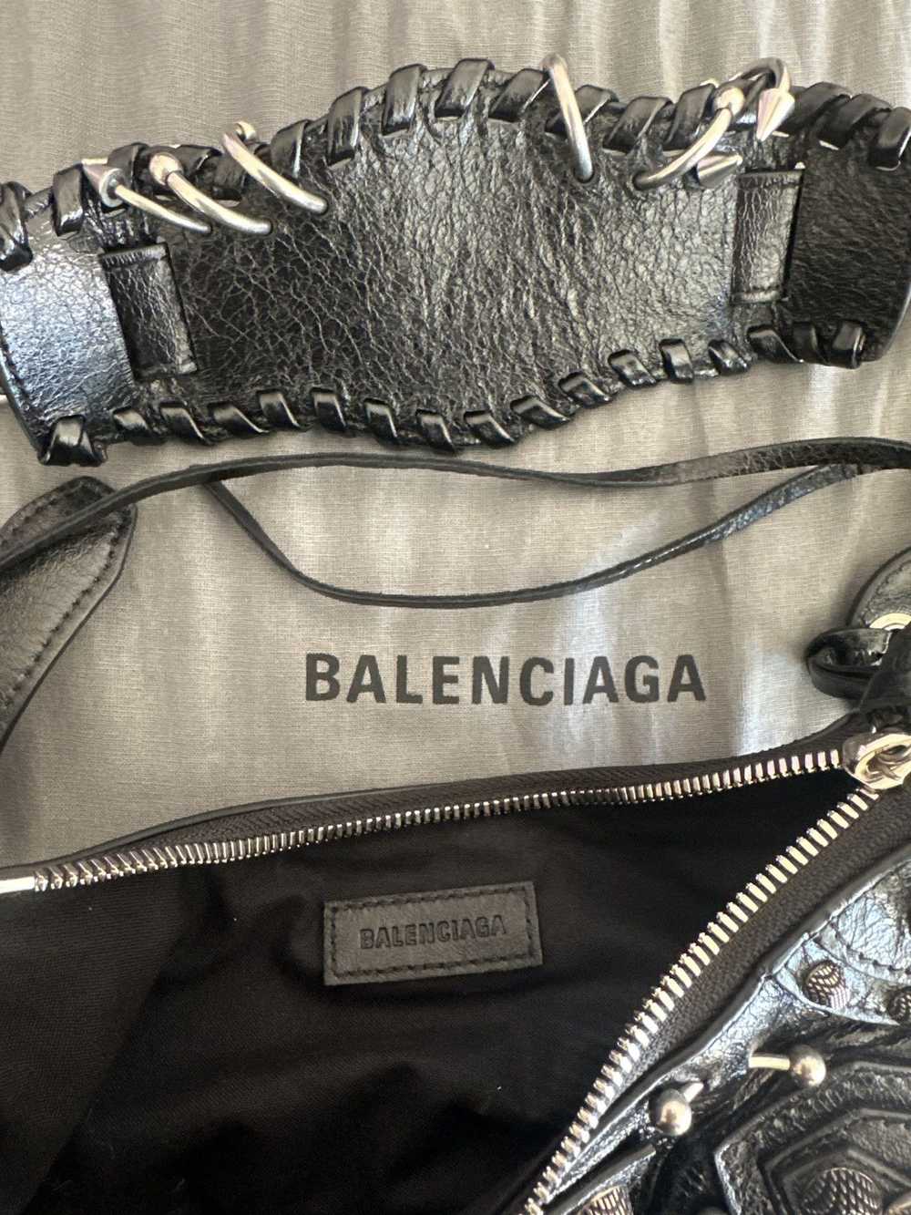 Balenciaga Womens LE Cagole XS shoulder bag with … - image 6