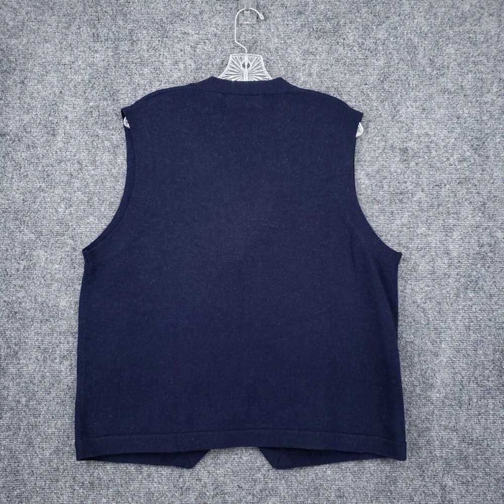 Orvis Orvis Sweater Vest Mens M Medium Cardigan B… - image 2