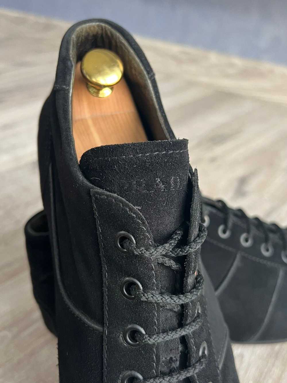 Prada PRADA Sneakers Hi Top Black Leather Suede L… - image 7