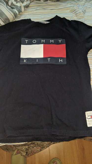 Kith × Tommy Hilfiger kith tommy logo tee navy