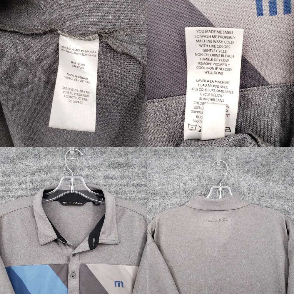 Vintage Travis Mathew Polo Shirt Mens XL Gray Col… - image 4