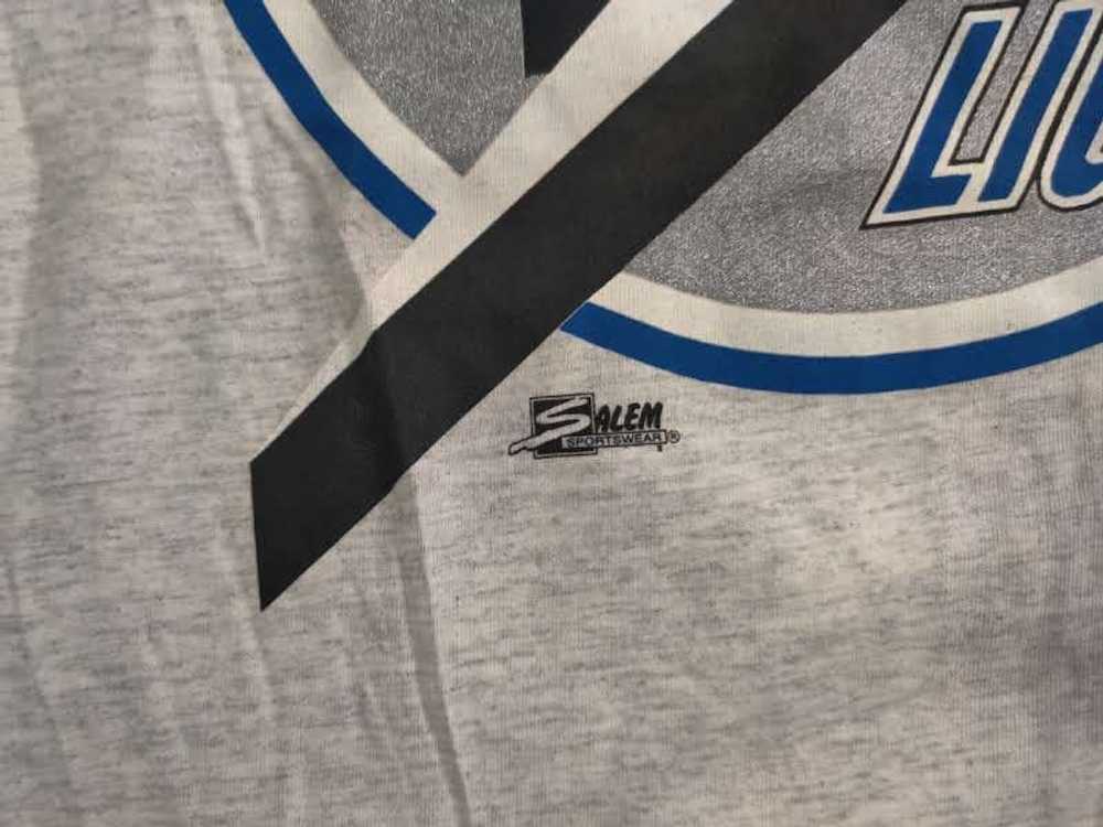 Salem Sportswear Vintage Tampa Bay Lightning Shir… - image 3