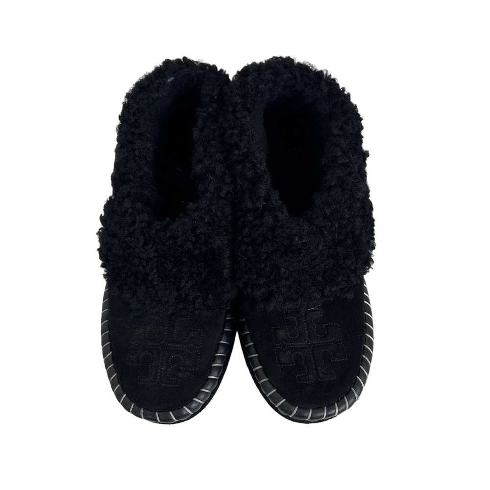 Tory Burch Tory Burch Black Shearling Lined Suede… - image 3