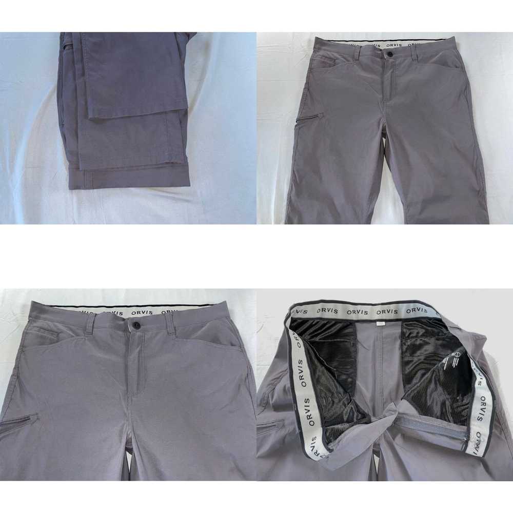 Orvis Orvis Stretch Nylon Cargo Tech Pants. Gray,… - image 4