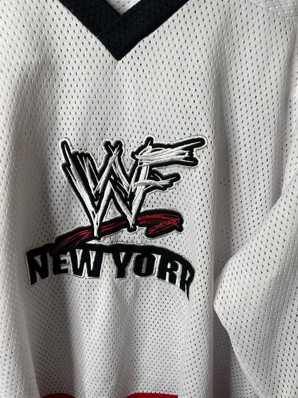 Vintage × Wwf Vintage 90s WWF New York hockey jer… - image 3