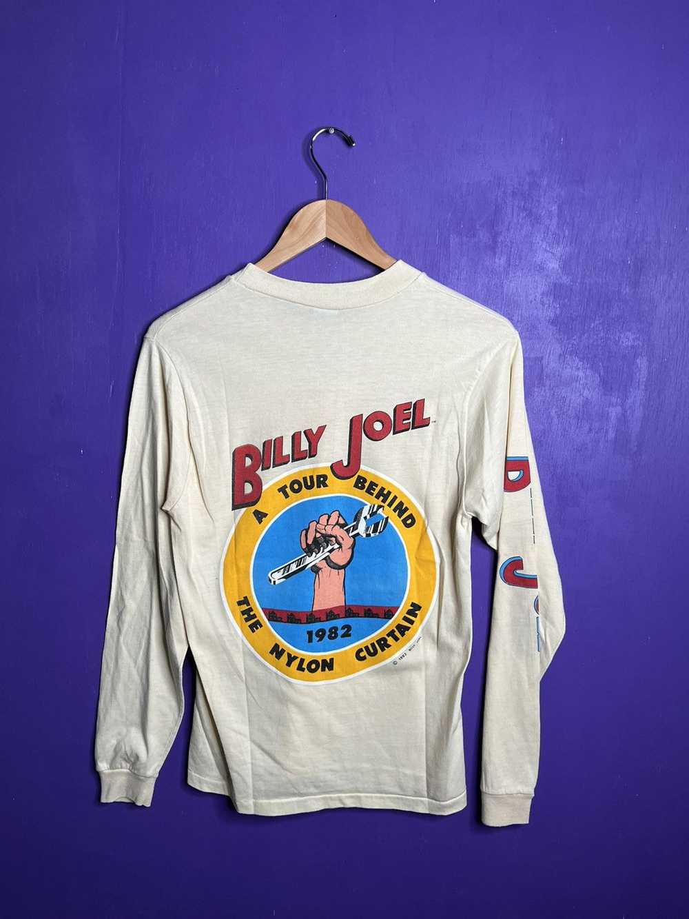 Band Tees × Tour Tee × Vintage Vintage 1982 Billy… - image 2