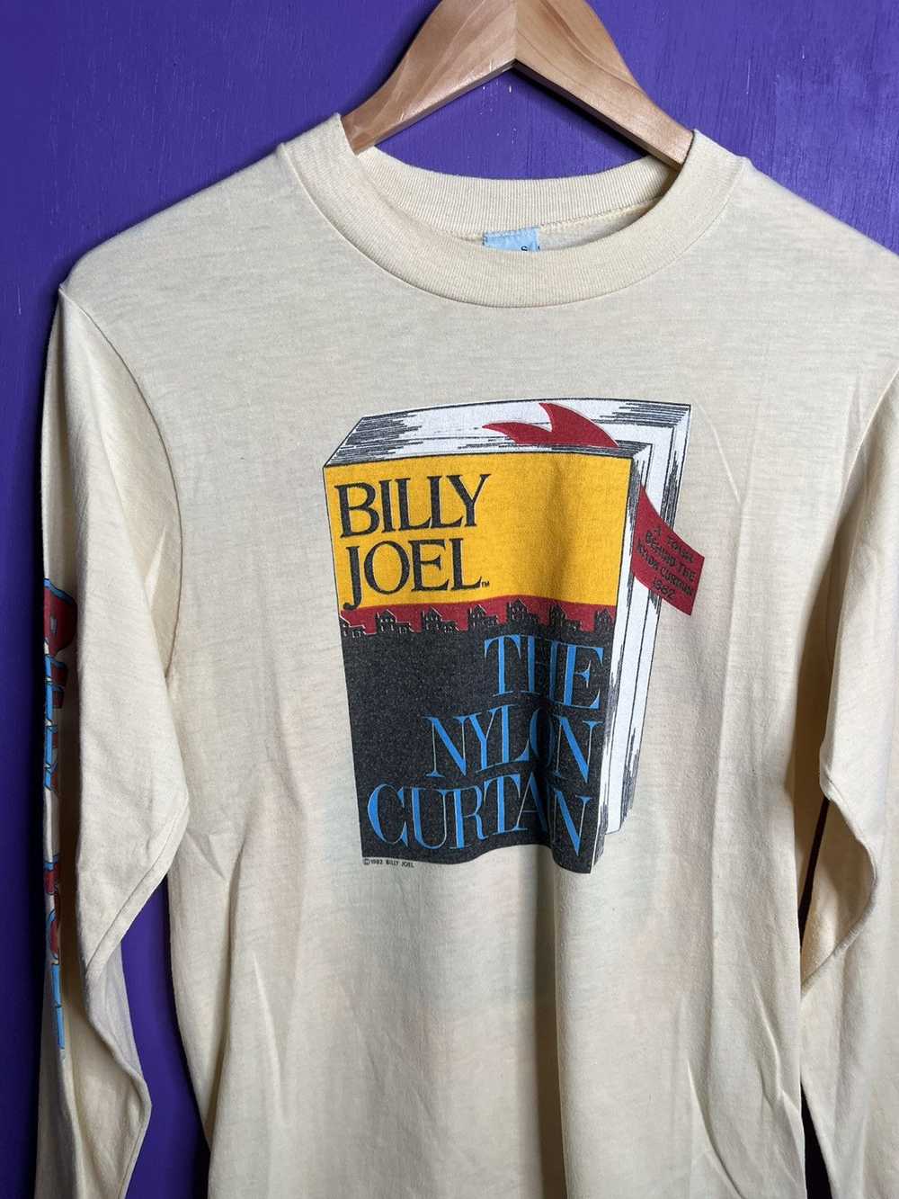 Band Tees × Tour Tee × Vintage Vintage 1982 Billy… - image 3