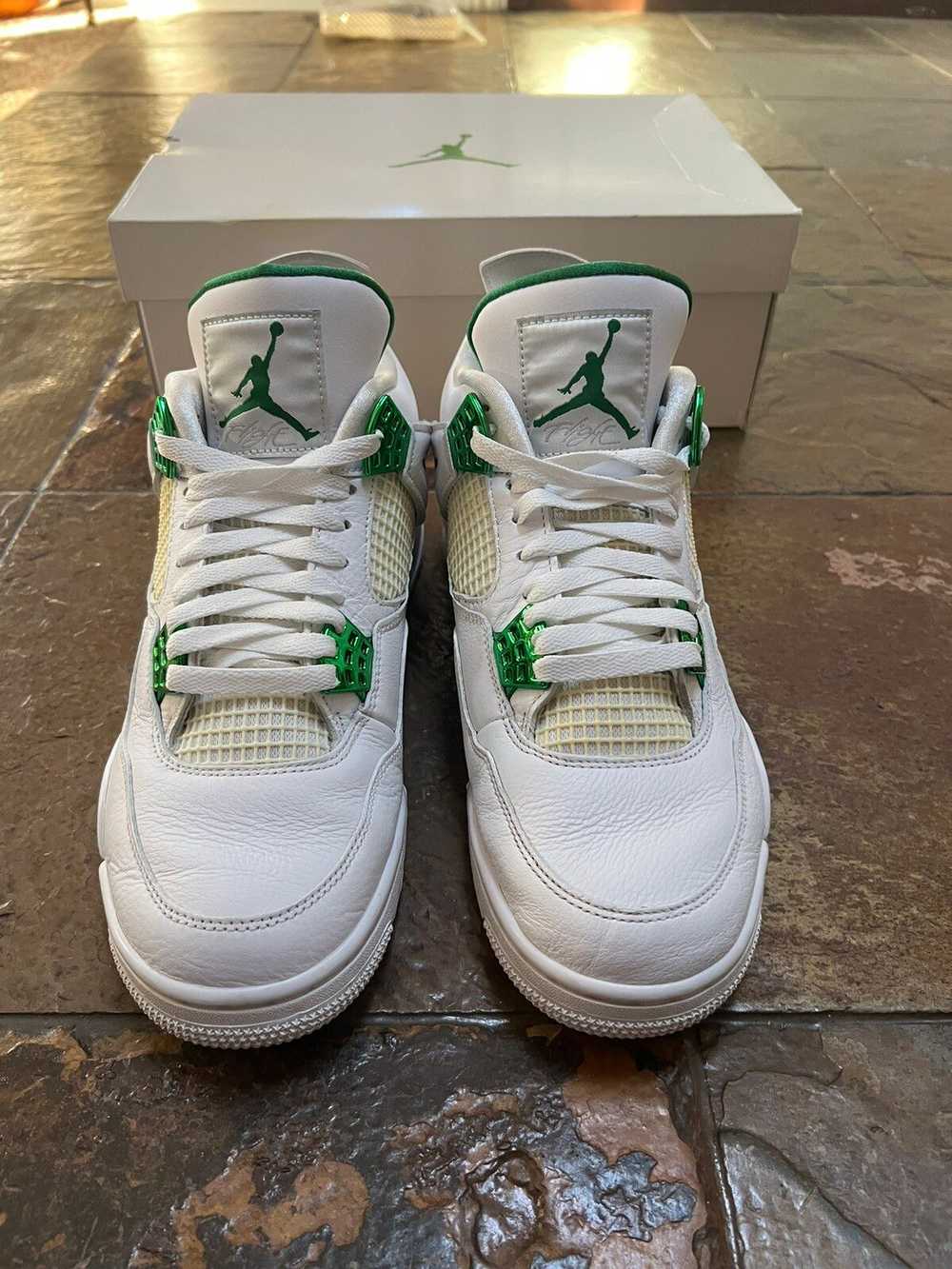 Jordan Brand × Nike Air Jordan 4 Metallic Green - image 3