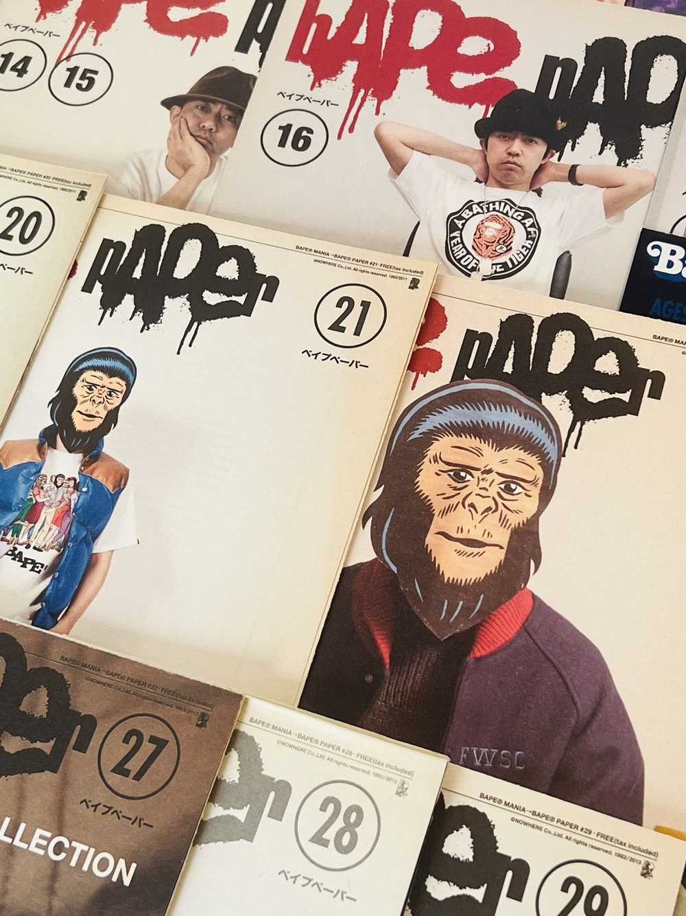 Bape 🇯🇵 RARE OG BAPE PAPER SET COMPLETE 1-34 Po… - image 6