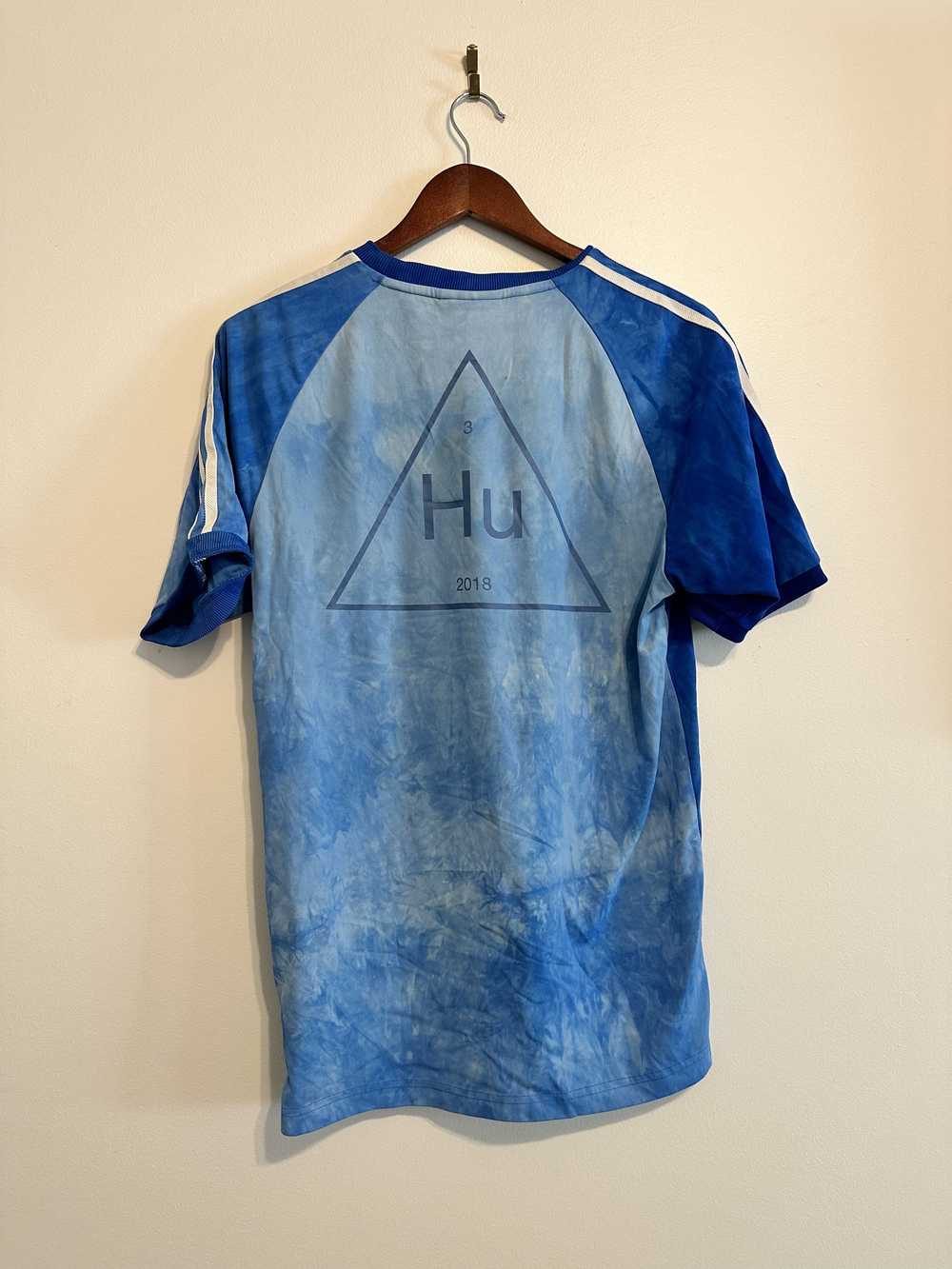 Adidas Blue Human race shirt - image 3