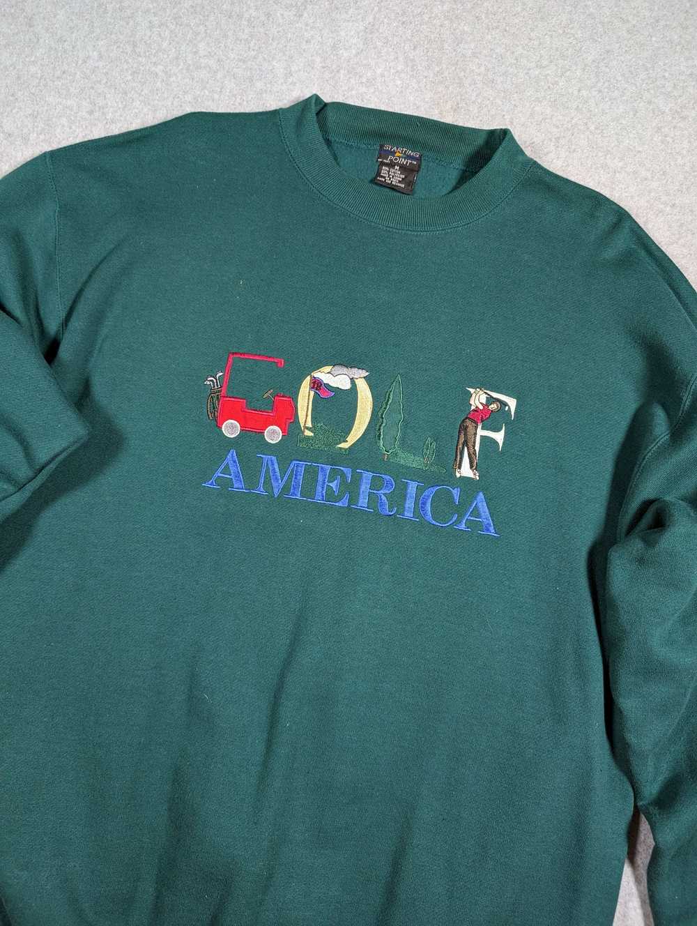 American College × Hype × Vintage Golf America em… - image 2