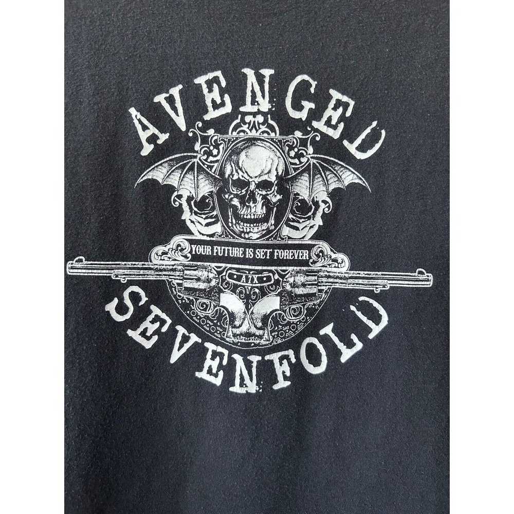 Vintage Avenged Sevenfold Men's 90's Band Tee You… - image 2