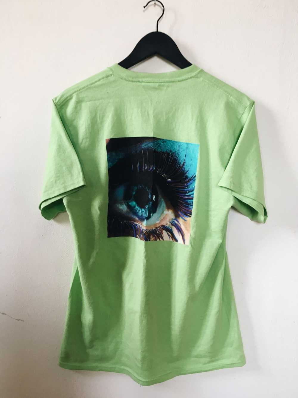 Noah Noah NYC Cry For The New World T-shirt Lime - image 2