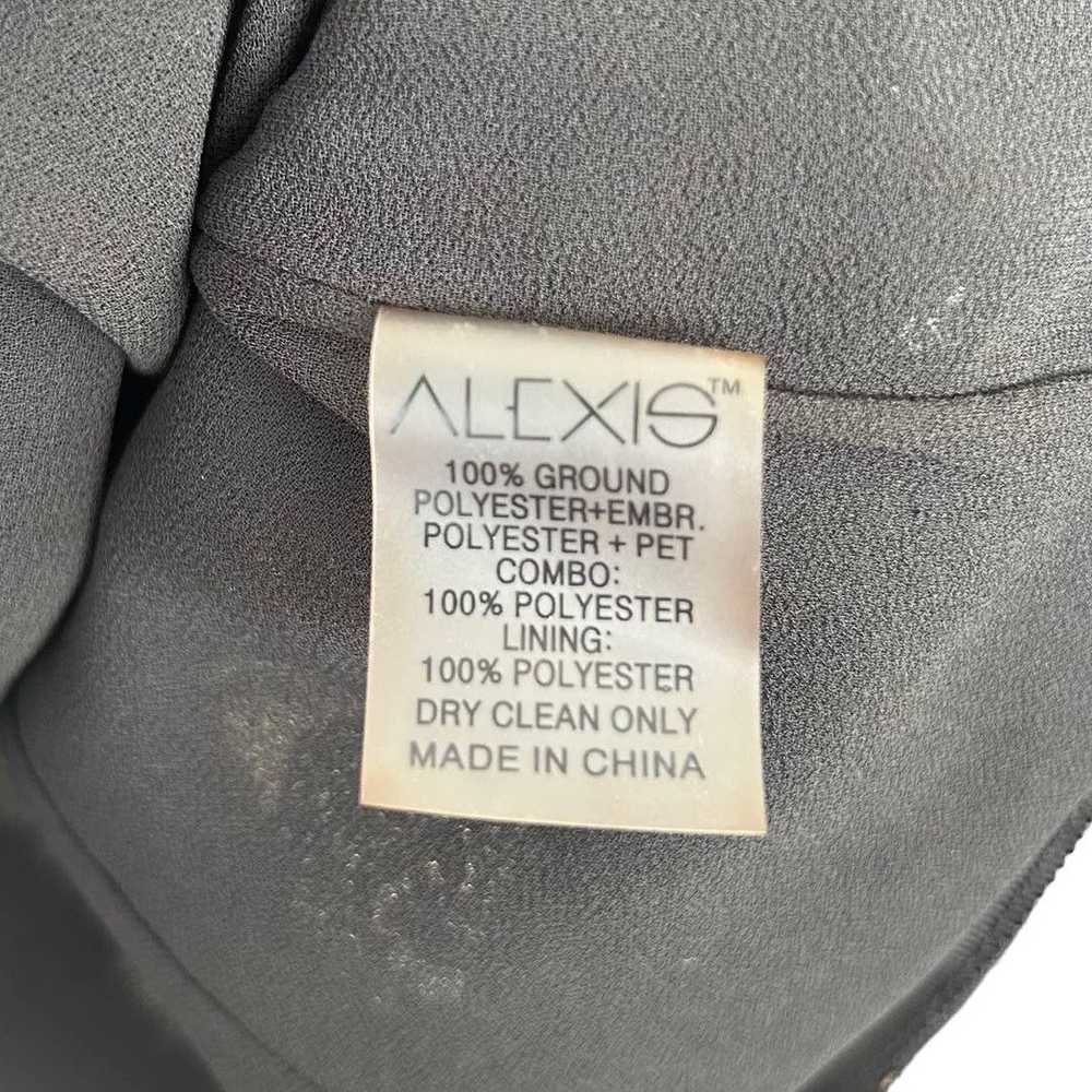 Alexis ALEXIS Firdas Black Sequin Embroidered Tul… - image 5