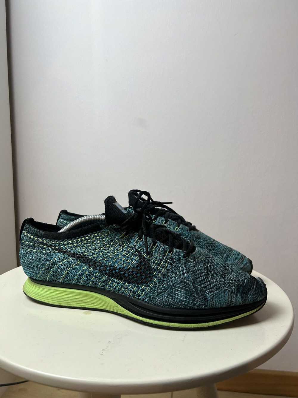 Nike × Streetwear × Vintage Nike Flyknit Racer Bl… - image 3