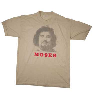 Vintage Vintage Moses Binary Print Graphic T Shirt