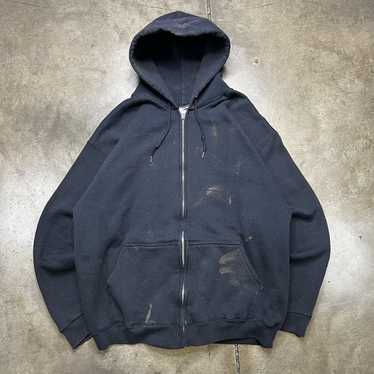 Made In Usa × Vintage Vintage 90s Sun Faded Black… - image 1