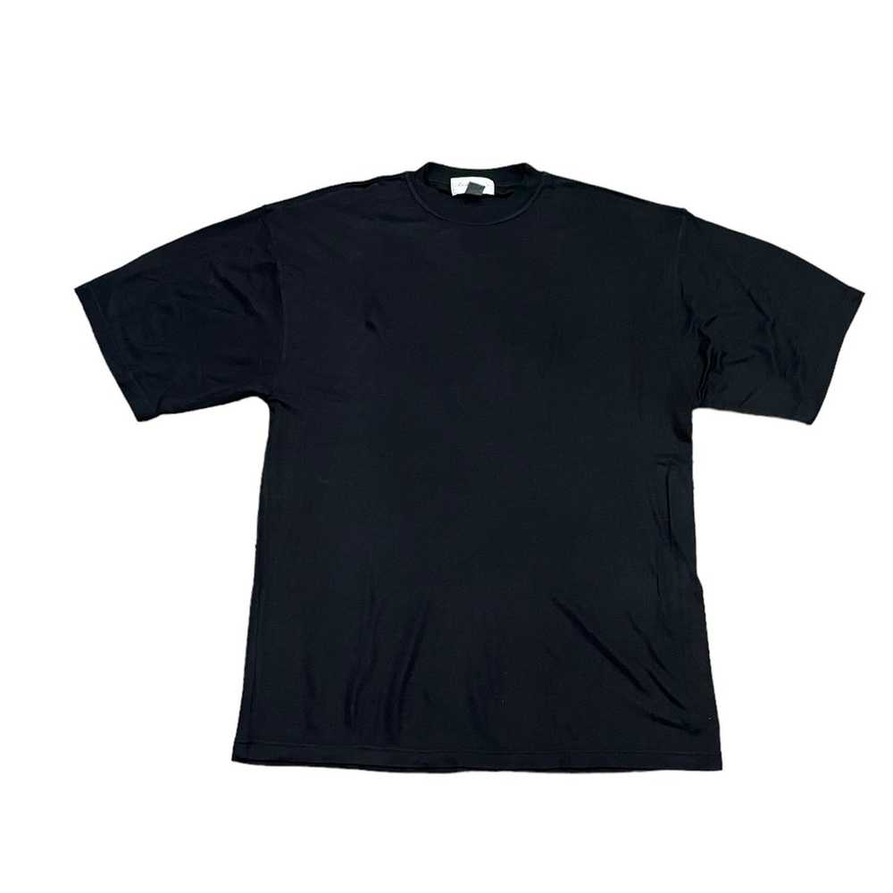 Poeta Moda Mens 100% Silk Shirt L Vintage Grunge … - image 1