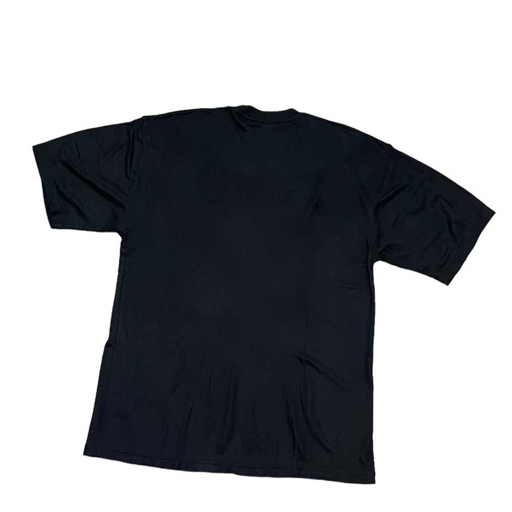 Poeta Moda Mens 100% Silk Shirt L Vintage Grunge … - image 2