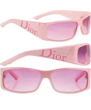 Dior Vintage Dior YOUR DIOR 2 Pink Sunglasses Y2K… - image 1