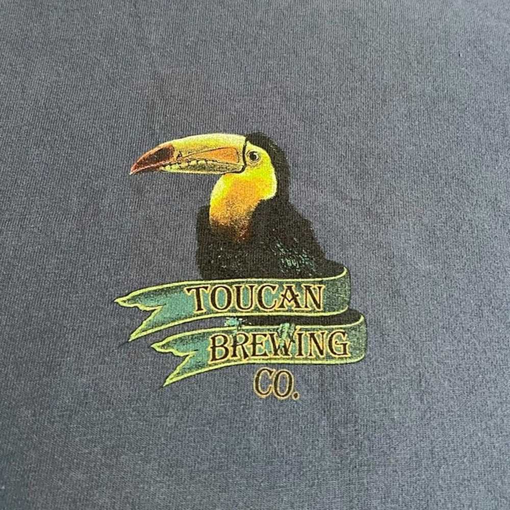 Paradise Shores Toucan Brewing Co Men’s XL Tshirt… - image 4