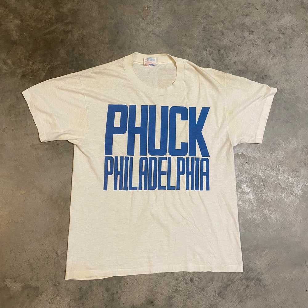 Hanes Vintage Phuck Philadelphia T-shirt - image 1
