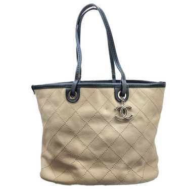 Chanel CHANEL On the Road Wild Stitch Tote Bag Ha… - image 1