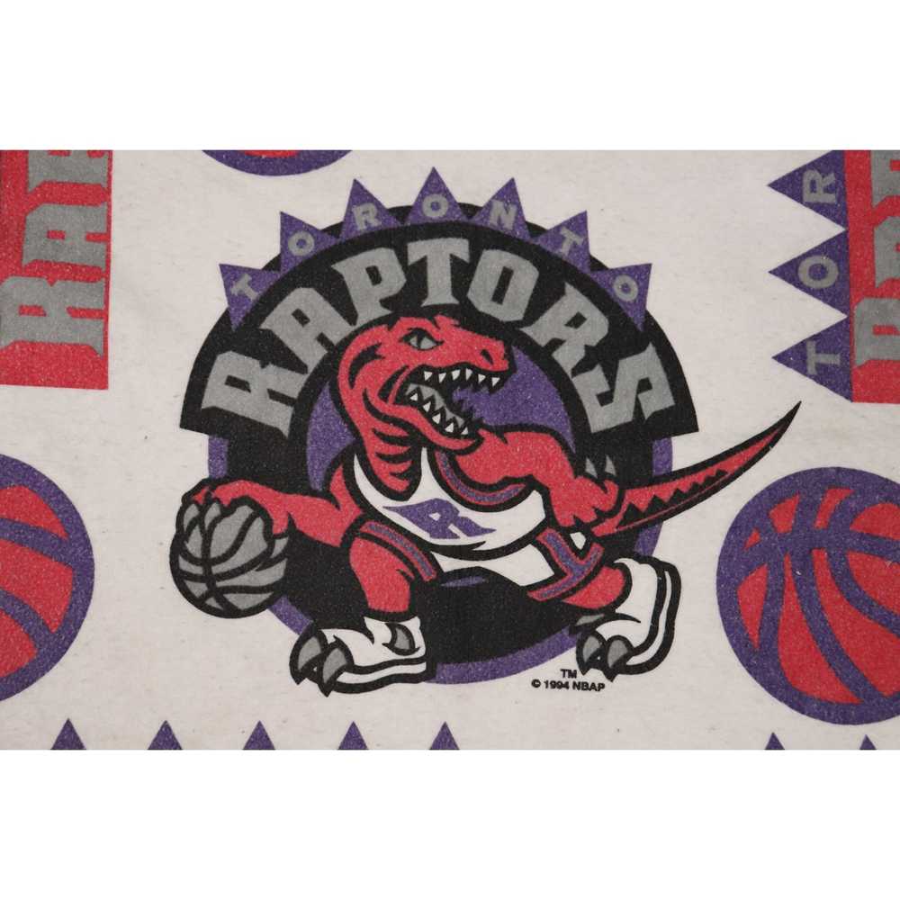 NBA × Vintage Vintage Toronto Raptors 90s blanket… - image 3