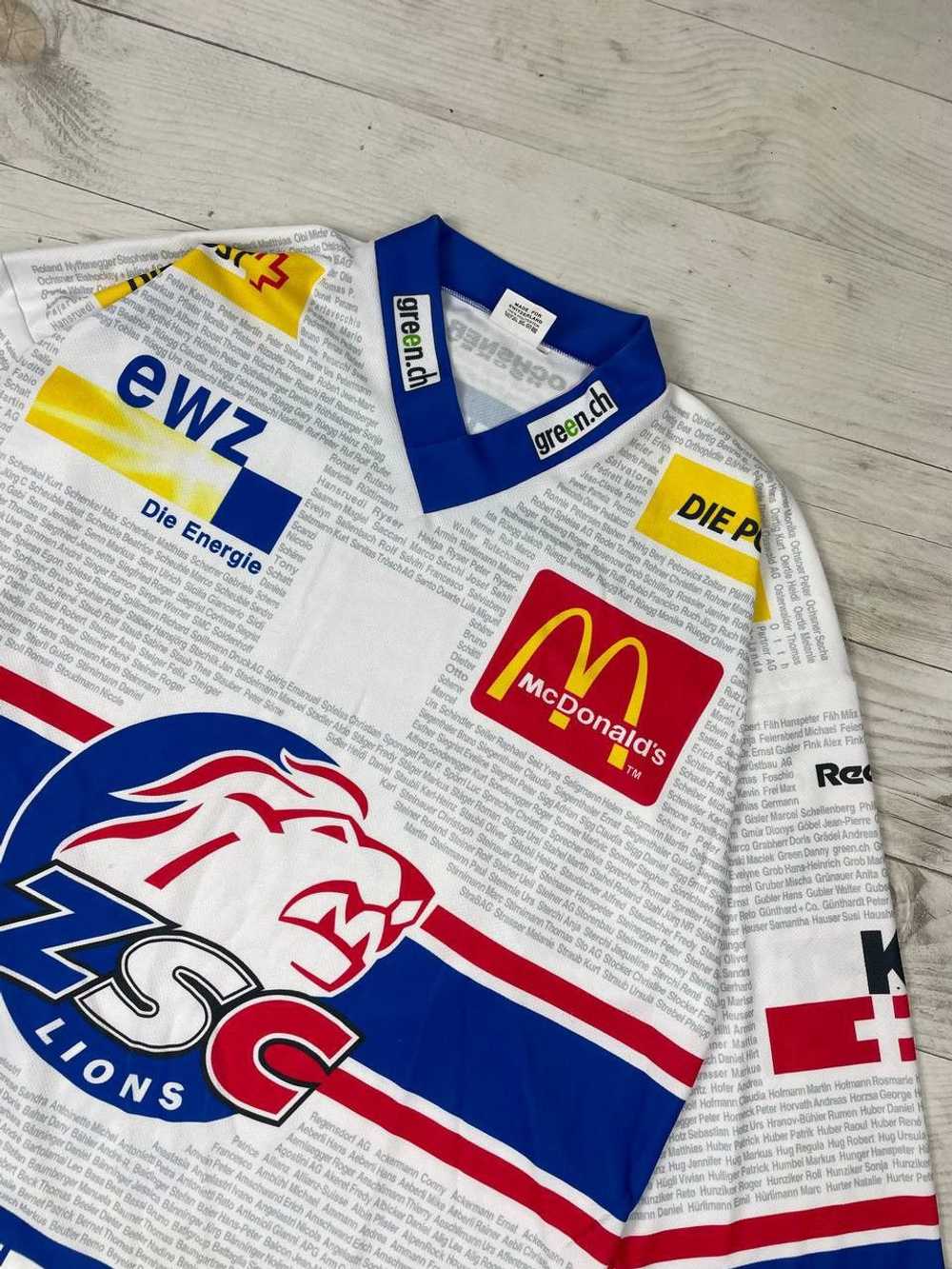 Hockey Jersey × Streetwear × Vintage ZSC LIONS SH… - image 3